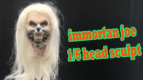 Mad Max immortan joe Custom 1/6 Scale figure head sculpt
