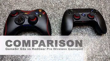 GameSir G3s vs RedGear Pro Series Wireless Gamepad : Gameplay Comparison