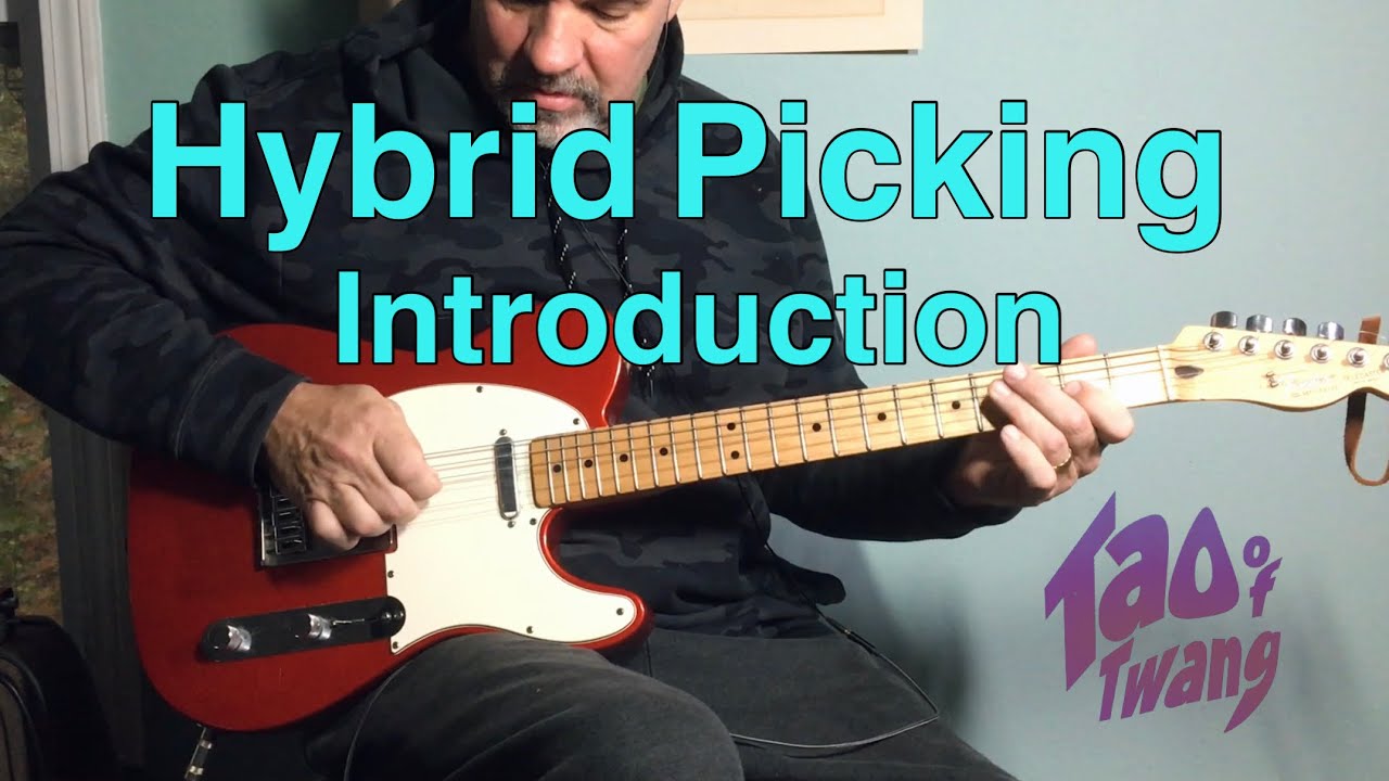 Introduction to Hybrid Picking // Guitar Improvisation Lesson // With Jam Track YouTube