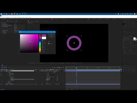 After Effects: pie chart tutorial