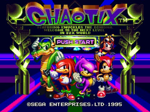 Sega 32X Longplay - Knuckles Chaotix