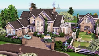 Hamptons Coastal Family Home  | The Sims 4 Speed Build