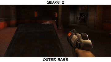 Quake 2 Campaign Part 1 (Outer Base) Played on Hard