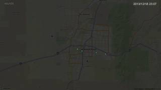 Albuquerque transit (ABQ Ride): one day of activity
