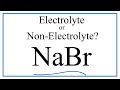 Properties and Behavior of NaBr in Water