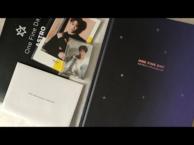 Astro 아스트로 One Fine Day Photobook Unboxing | KRAPSYK