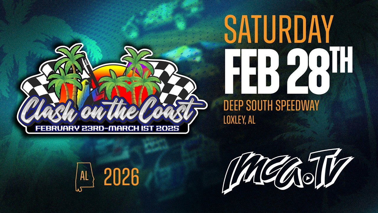 www.imca.tv | LIVE LOOK-IN | Deep South Speedway | Loxley, AL | February 28th 2026