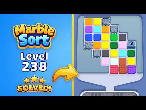 Marble Sort Level 238 Walkthrough & Solution