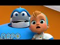 I, House | ARPO The Robot | Robot Cartoons for Kids | Moonbug Kids