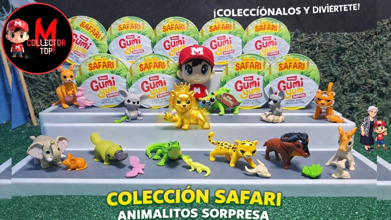 ¡Abriendo 9 Gumi Yum Safari y salió el León Dorado! 🦁✨