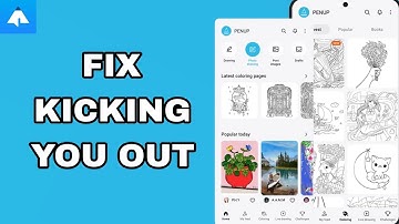 How To Fix And Solve Kicking You Out On Penup-Drawing-Sharing Sms App | Final Solution