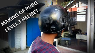 Making of Pubg level 3 Helmet