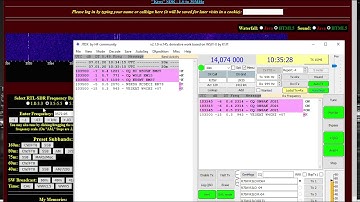 Как принимать FT8 используя websdr