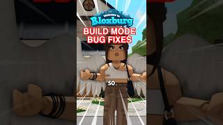 BUILD MODE BUG FIXES in Bloxburg Roblox #bloxburg #roblox #bloxburgupdate #bloxburgroblox #gaming