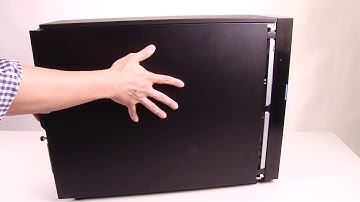 Lenovo ThinkSystem ST250 removing a front bezel