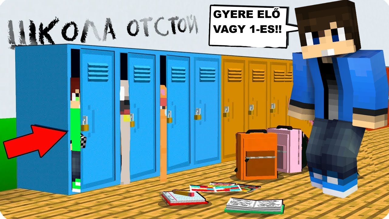 ISKOLA BÚJÓCSKA KIHÍVÁS A MINECRAFTBAN!