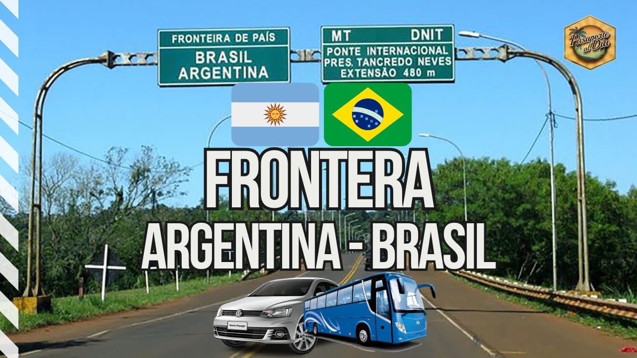 [2026] La Frontera con más tránsito de Argentina 🇦🇷 Brasil 🇧🇷 Puerto Iguazú – Foz [EN AUTO Y BUS]