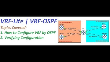 VRF Lite || Configuring OSPF based on VRF || TAMIL || GNS3