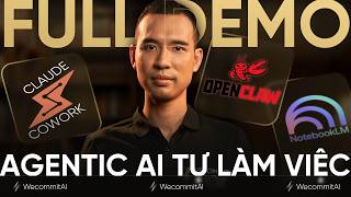 Claude Cowork & OpenClaw: Khi Agentic AI tự làm việc (Giải Thích&Demo) | Trần Quốc Huy -WecommitAI