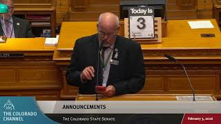 Colorado Senate 2026 Legislative Day 021
