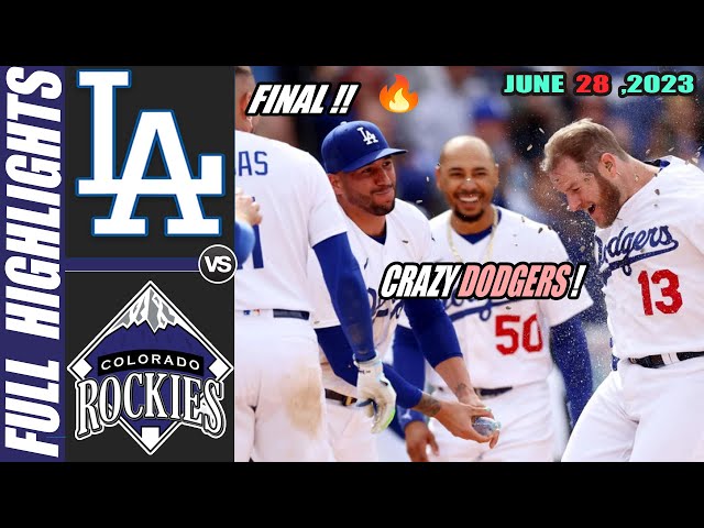 Highlights and runs: Los Angeles Dodgers 5-14 Colorado Rockies in MLB