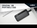 Micron Crucial X8 1TB  外接式SSD product youtube thumbnail