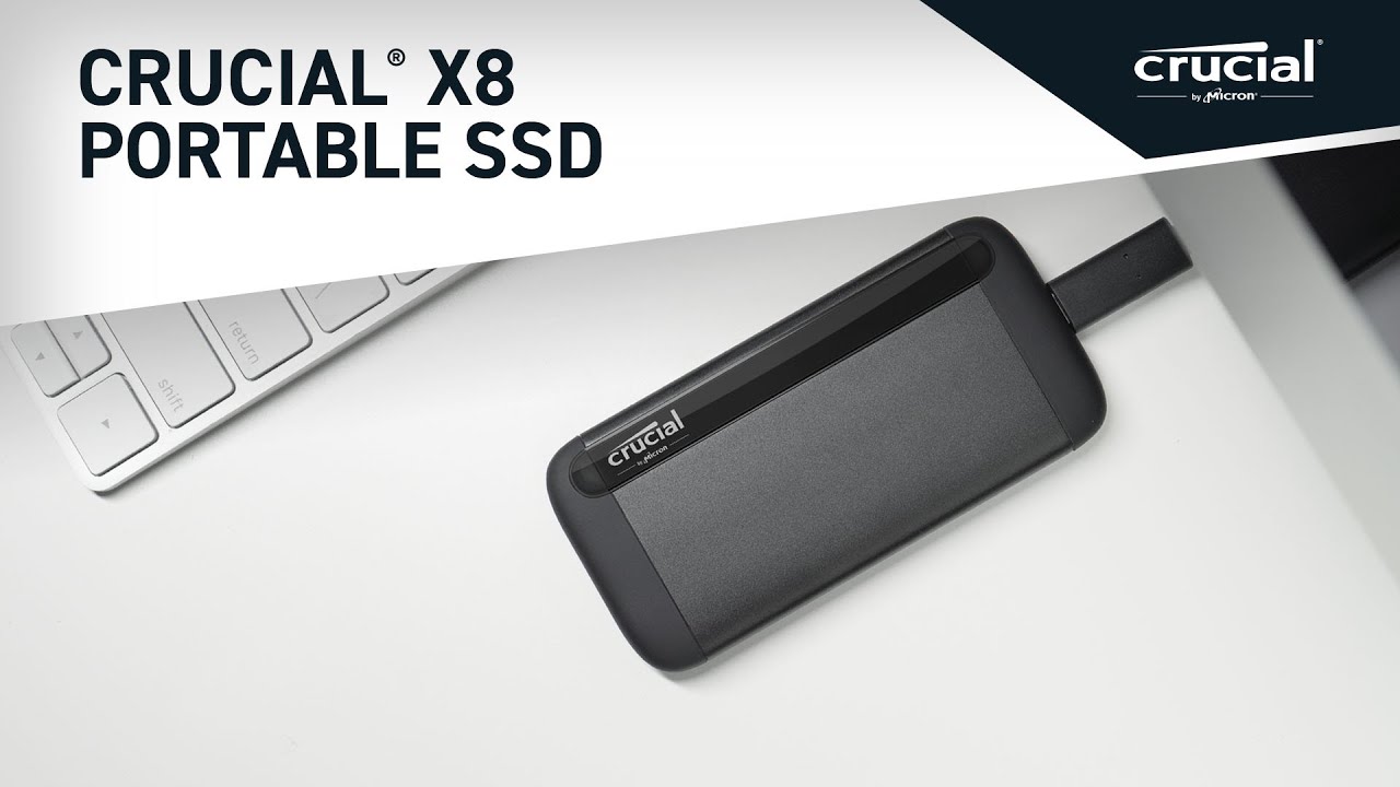 Crucial X8 1TB Portable SSD, CT1000X8SSD9