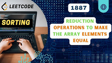 1887. Reduction Operations to Make the Array Elements Equal | Leetcode 1887 | Sorting | C++