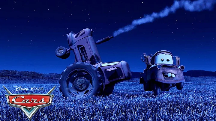 Tractor Tipping with Mater and Lightning McQueen | Pixar Cars | @disneyjr