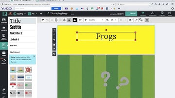 Video 4  Adding Text to Piktochart
