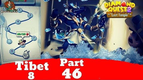 Diamond Quest 2 The Lost Temple Tibet Stage 8 Gameplay Walkthrough Part 46
