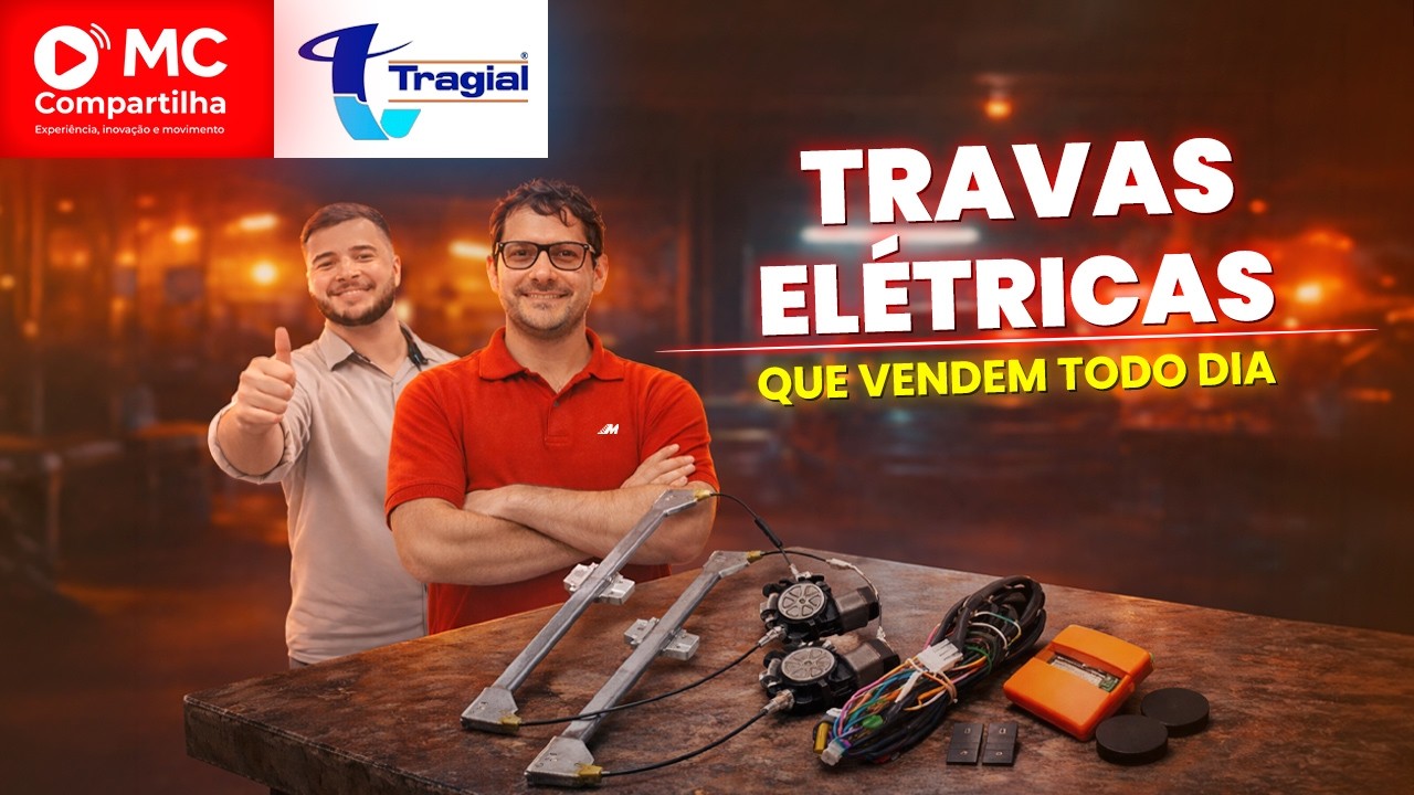 MC Compartilha Tragial | Travas Elétricas e Acessórios Automotivos que Facilitam a Instalação