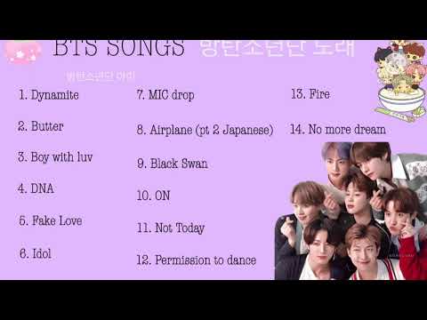 BTS SONGS