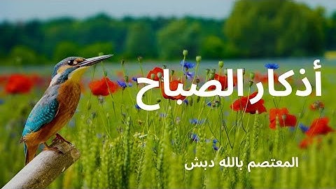 adkar sabah أذكار الصباح  للشيخ المعتصم بالله دبش