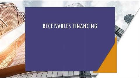 Intermediate Accounting Volume 1 - Receivable Financing - Assignment