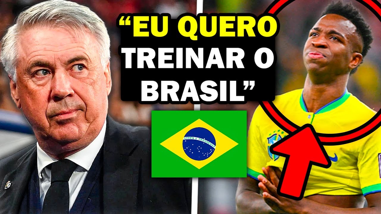 MEU DEUS! Ancelotti disse SIM para a Seleção Brasileira. Veja tudo