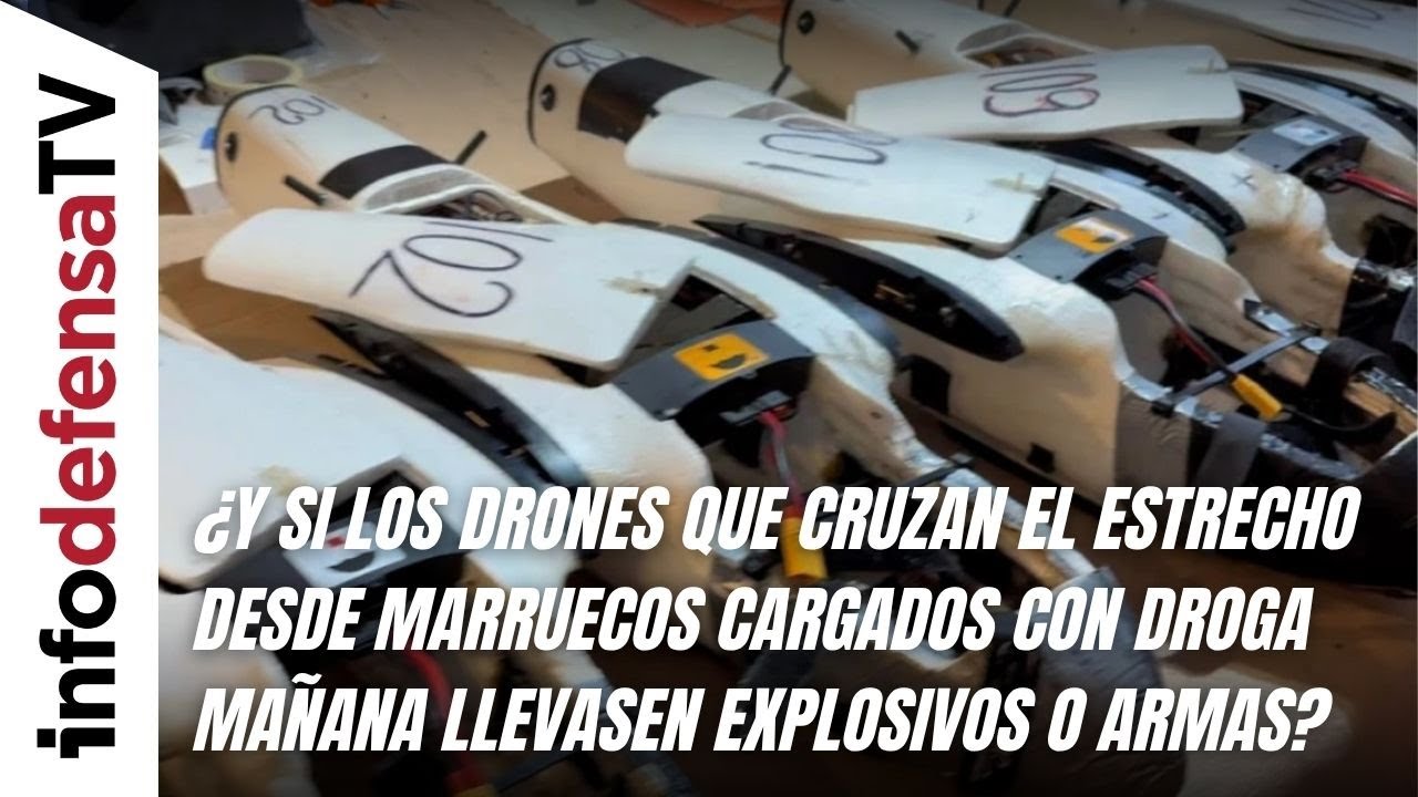 ¿Y si los drones que cruzan el Estrecho cargados con droga mañana llevasen explosivos o armas?