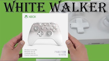 Xbox One Phantom White Controller Unboxing