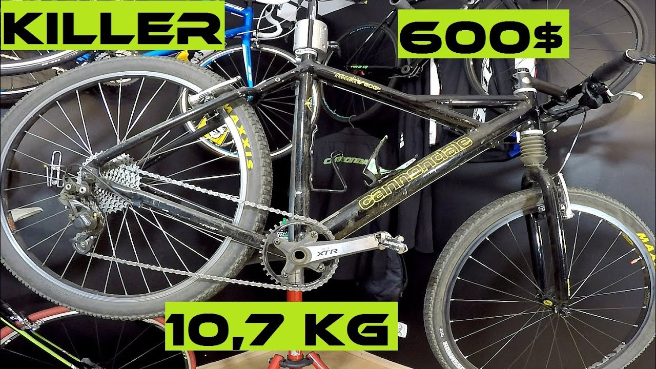 Cannondale Killer V - 10,7 kg, 600$. My XC Race Old School Weapon. Mountain  Bike