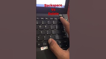 Backspace vs Delete // what is the shortcut keys to delete word or letter