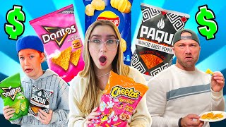 Eating Crazy Rare Chips for $1000! NEW Spicy Chip Challenge!