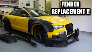 I GOT A WIDEBODY KIT FOR MY AUDI S5