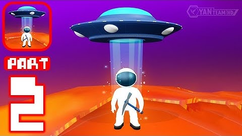 Astro Miner - Gameplay Walkthrough Part 2 Discover Planets and Mine Minerals (iOS,Android)