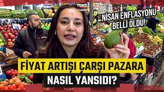 Nisan Enflasyonundaki Artış Çarşı Pazara Nasıl Yansıdı? Zam Şampiyonları Belli Oldu - TGRT Haber