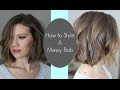 How I Style My Messy Bob // Laura's Natural Life