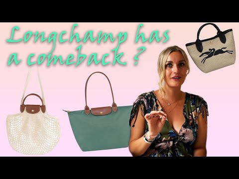 Longchamp Le pliage FILET xs 黑/橙網袋, 女裝, 手袋及銀包, 多用途袋