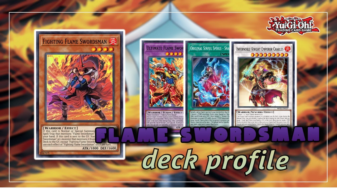 NOBLE FLAME SWORDSMAN DECK PROFILE! (APRIL 2024)