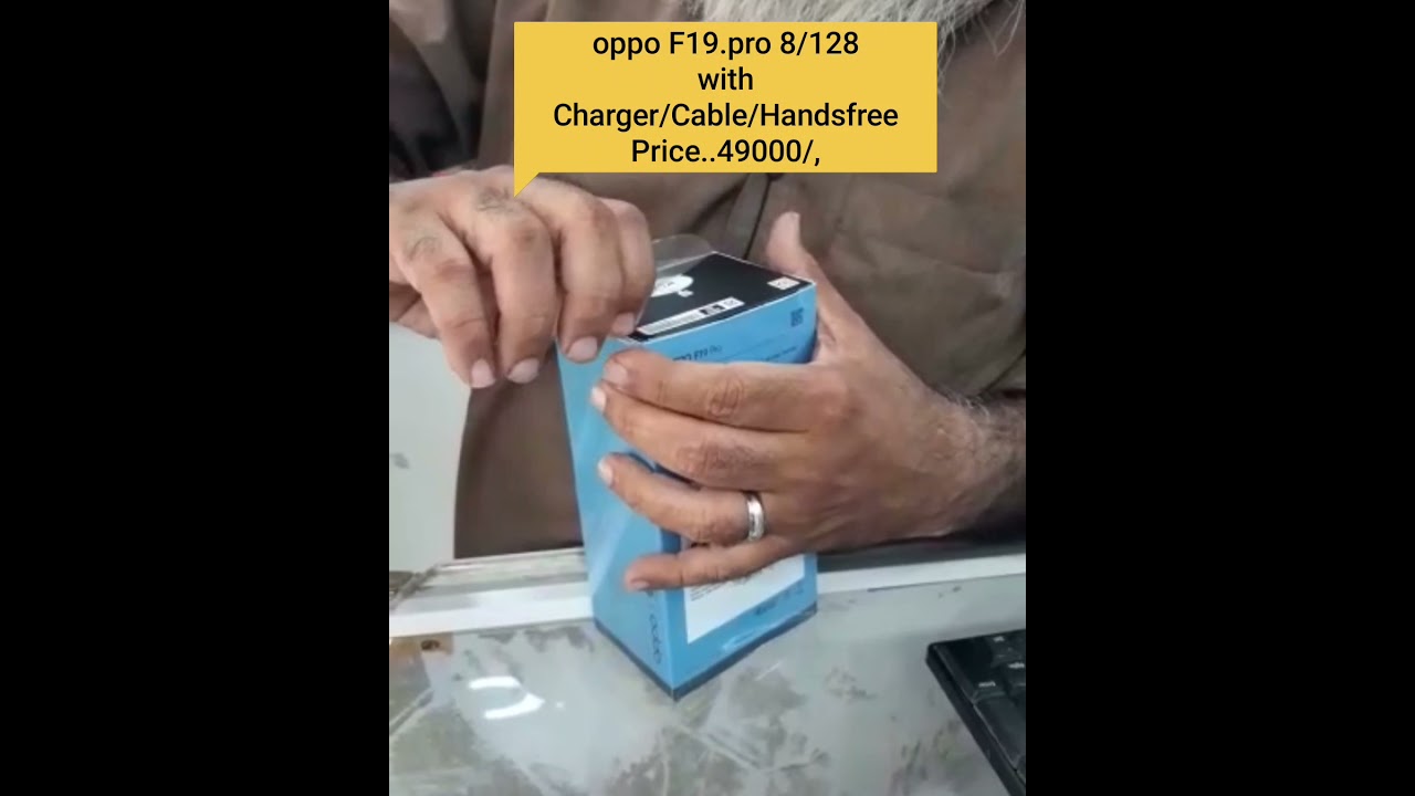 OPPO F19 Pro unboxing