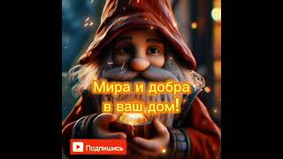 Мира и добра в ваш дом! #пожелания #дружба #добро #мир