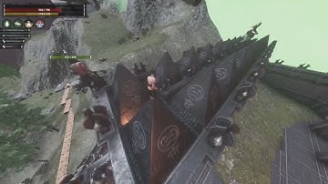 Conan Exiles PvP smacking up lancers  3555